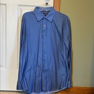 Apt. 9 Men's Classic Blue Button-Down Shirt